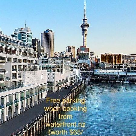 Waterfront Seaview Hotel Apartment - Same Building Block As Auckland Hilton Kültér fotó