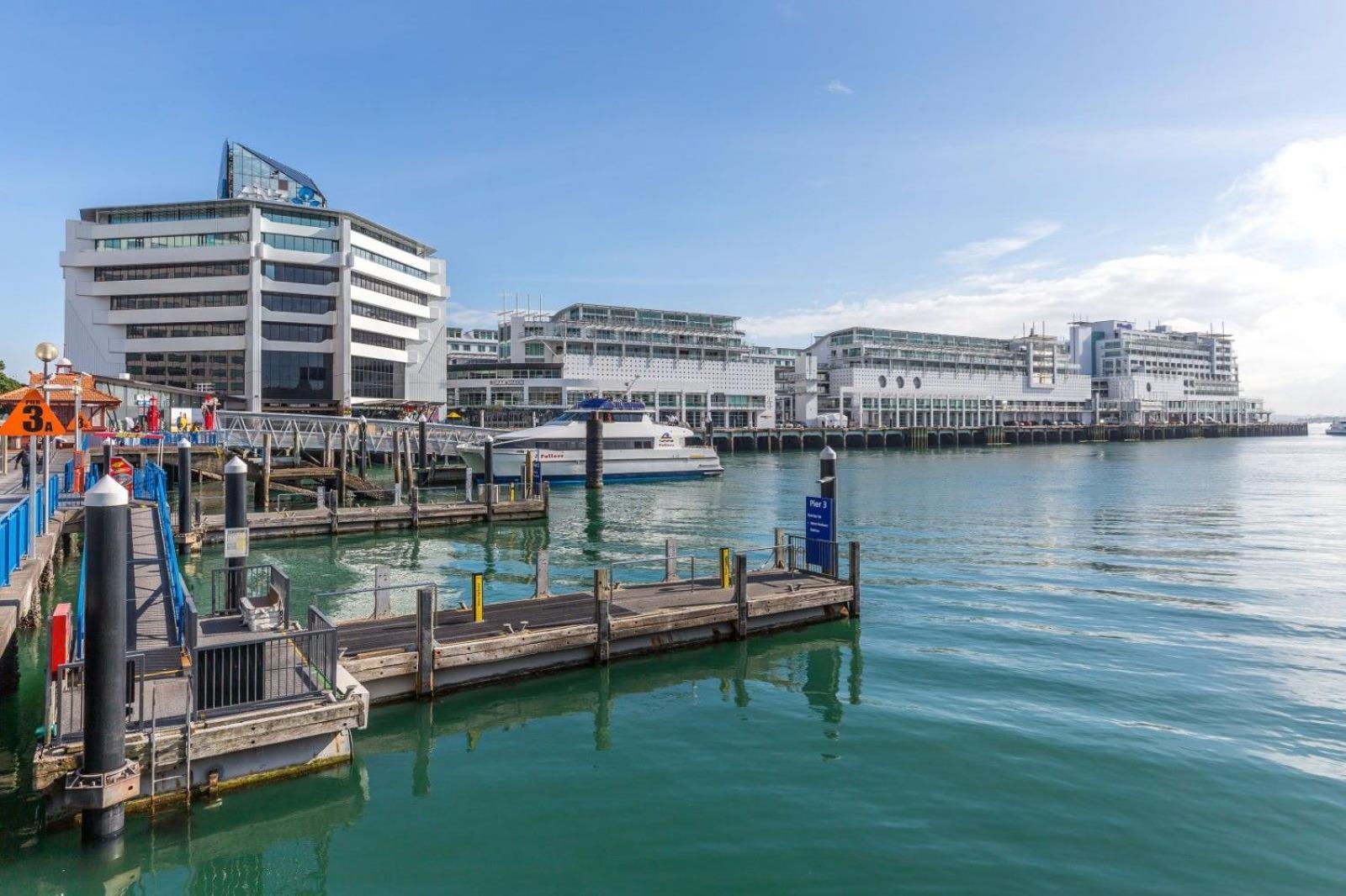 Waterfront Seaview Hotel Apartment - Same Building Block As Auckland Hilton Kültér fotó