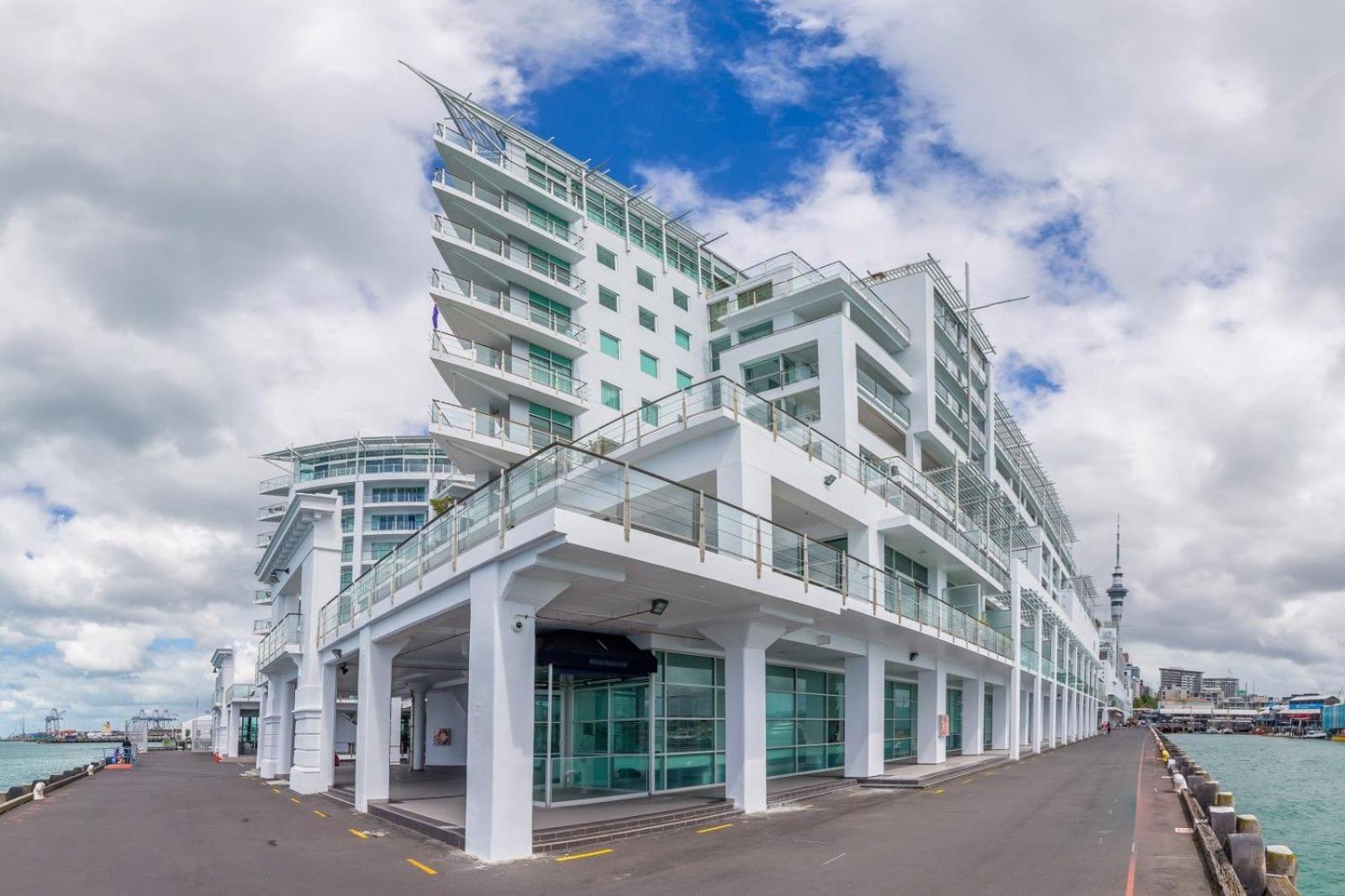 Waterfront Seaview Hotel Apartment - Same Building Block As Auckland Hilton Kültér fotó